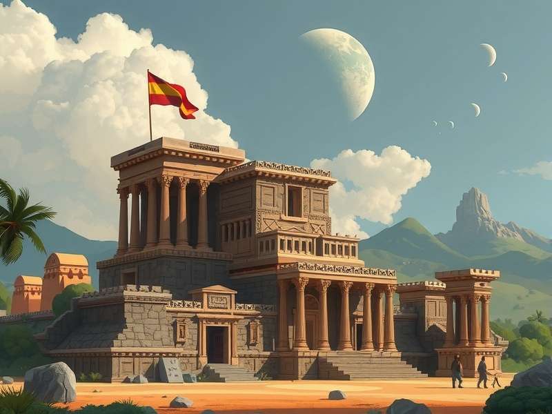 Hampi Ruins Rambler Game Cover